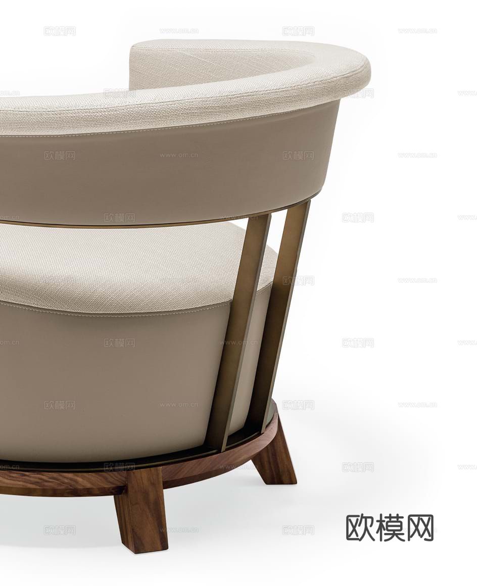 Giorgetti LADY单人沙发3d模型