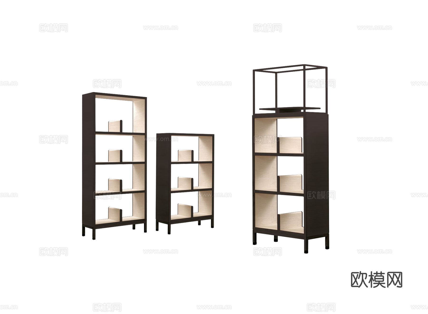 Giorgetti NEA书架3d模型