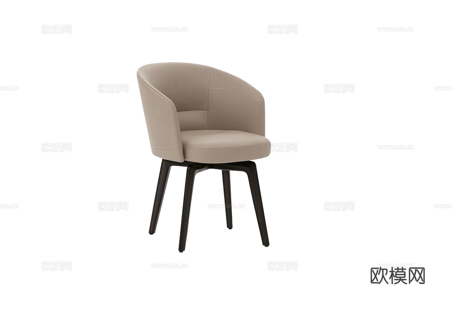 Minotti AMÉLIE餐椅3d模型