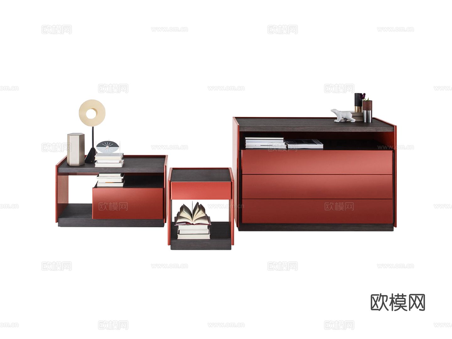 Molteni&C 边柜3d模型