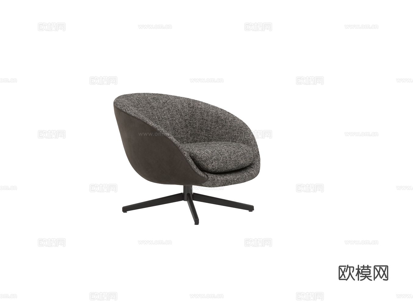 Minotti RUSSELL扶手椅3d模型