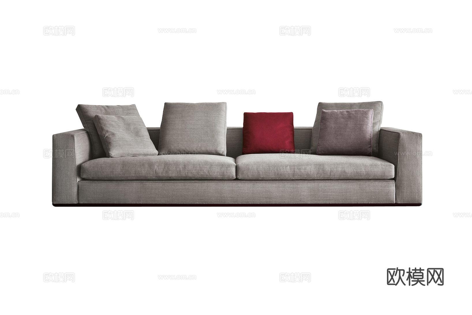 Minotti POWELL多人沙发3d模型