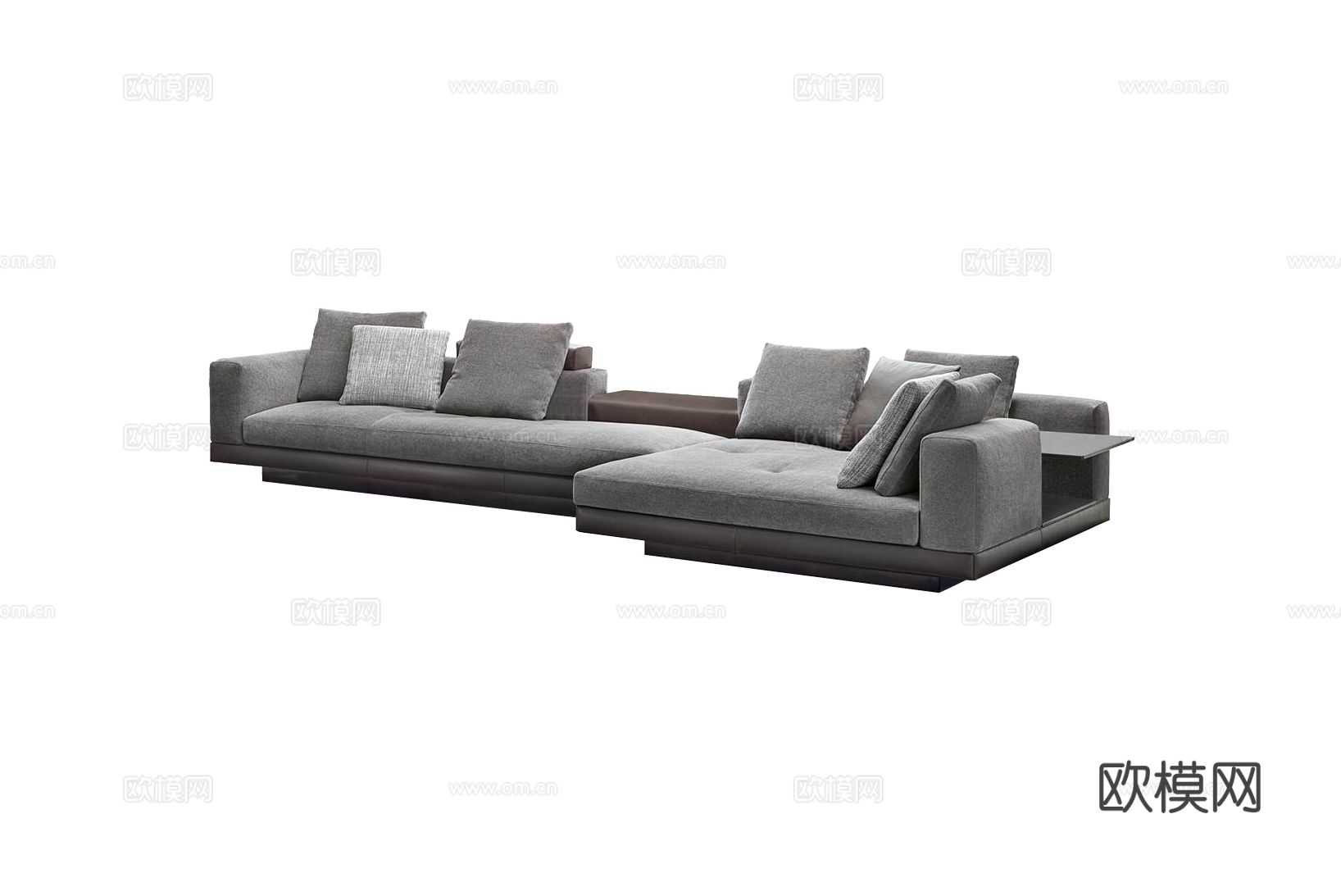 Minotti CONNERY转角沙发3d模型