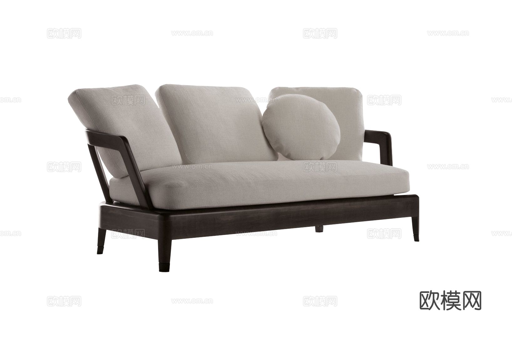 Minotti VIRGINIA双人沙发3d模型