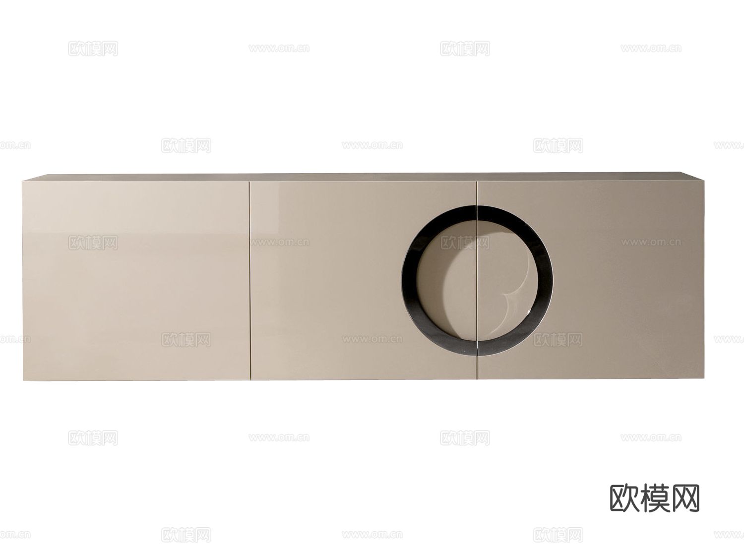 Minotti ARCHIPENKO电视柜3d模型