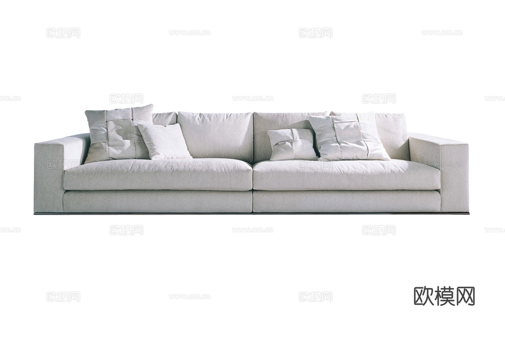 Minotti HAMILTON多人沙发3d模型
