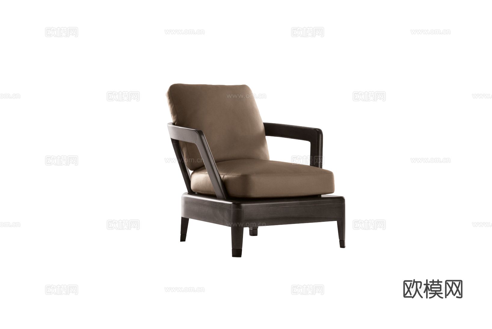 Minotti VIRGINIA扶手椅3d模型