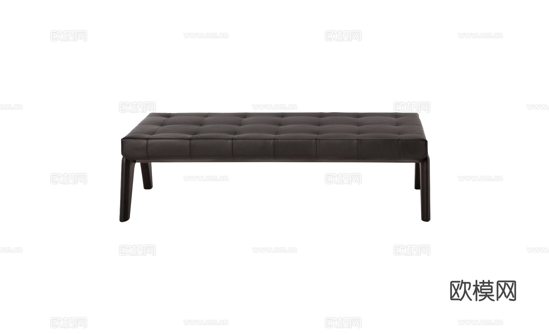 Minotti KIRK床踏3d模型