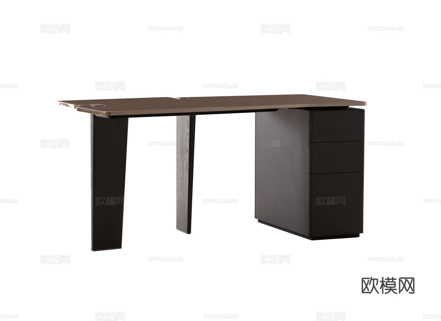 Minotti JACOB书桌3d模型