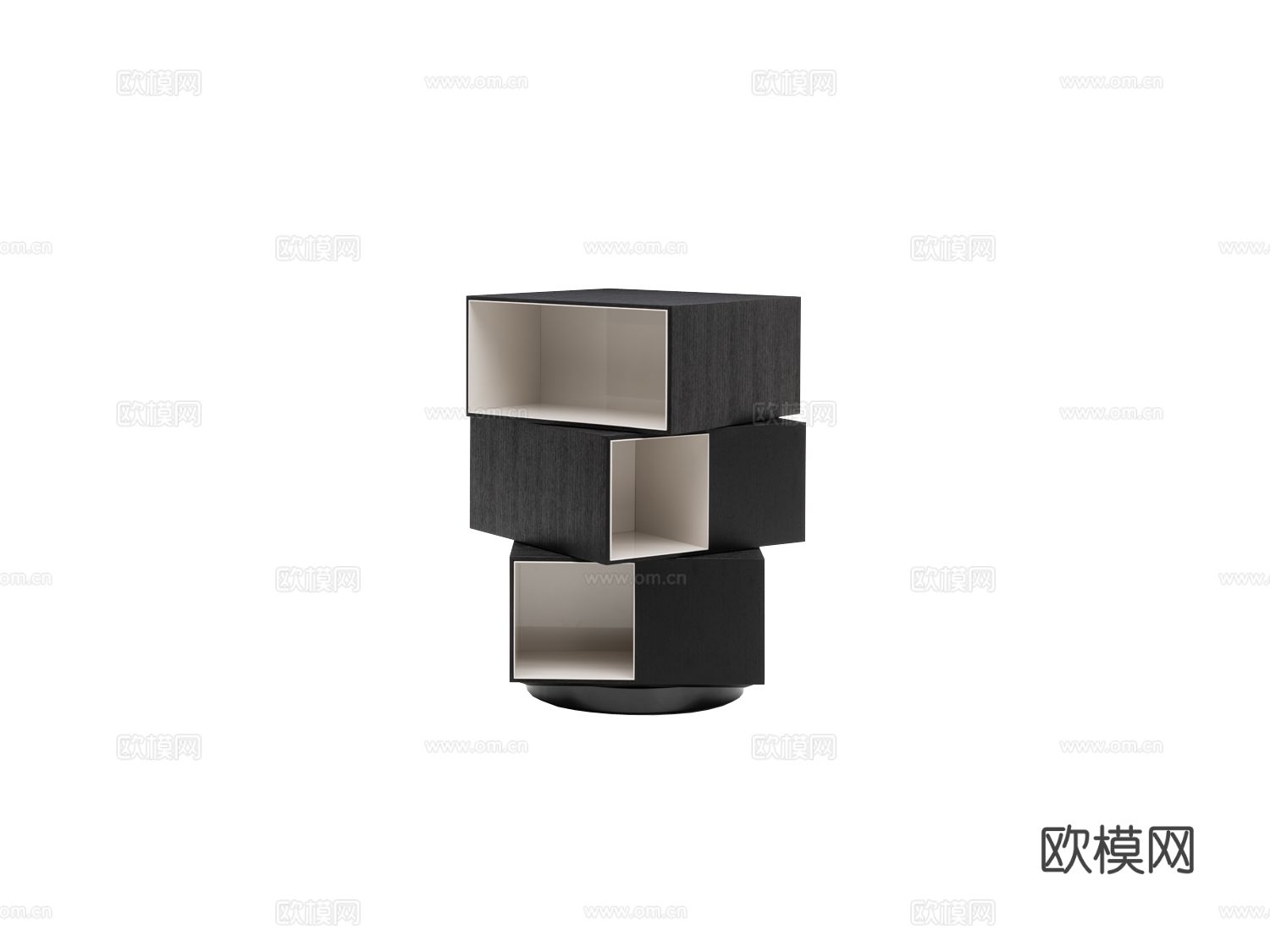 Minotti PAGE书柜3d模型