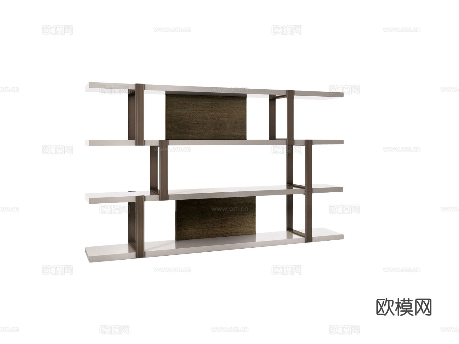 Minotti DALTON BRONZE书架3d模型