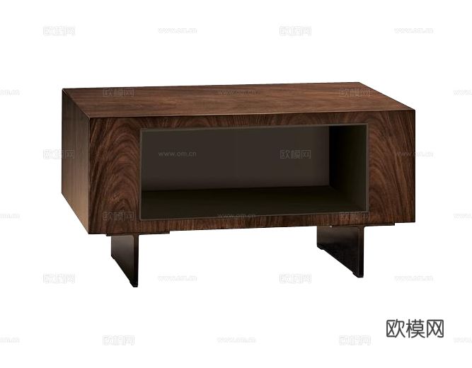 Minotti Roger床头柜3d模型