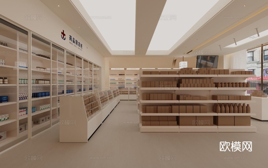 藥店裝修效果圖下載(渲染圖6)