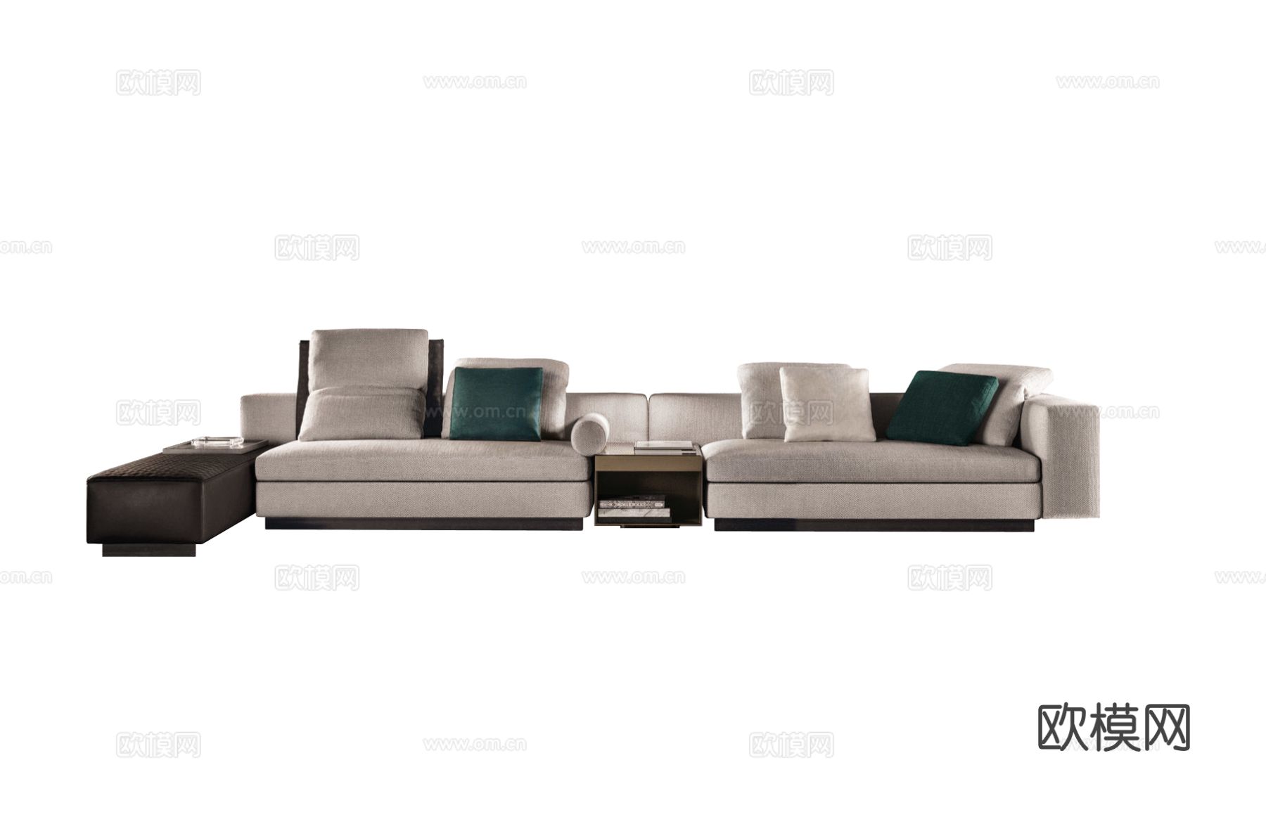 Minotti YANG多人沙发3d模型