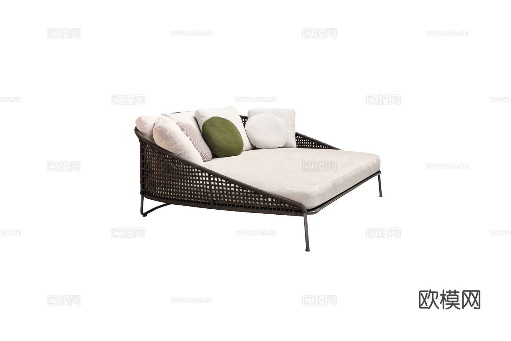 Minotti ASTON户外沙发3d模型