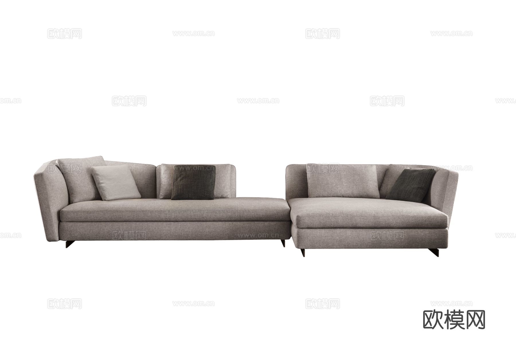Minotti SEYMOUR多人沙发3d模型