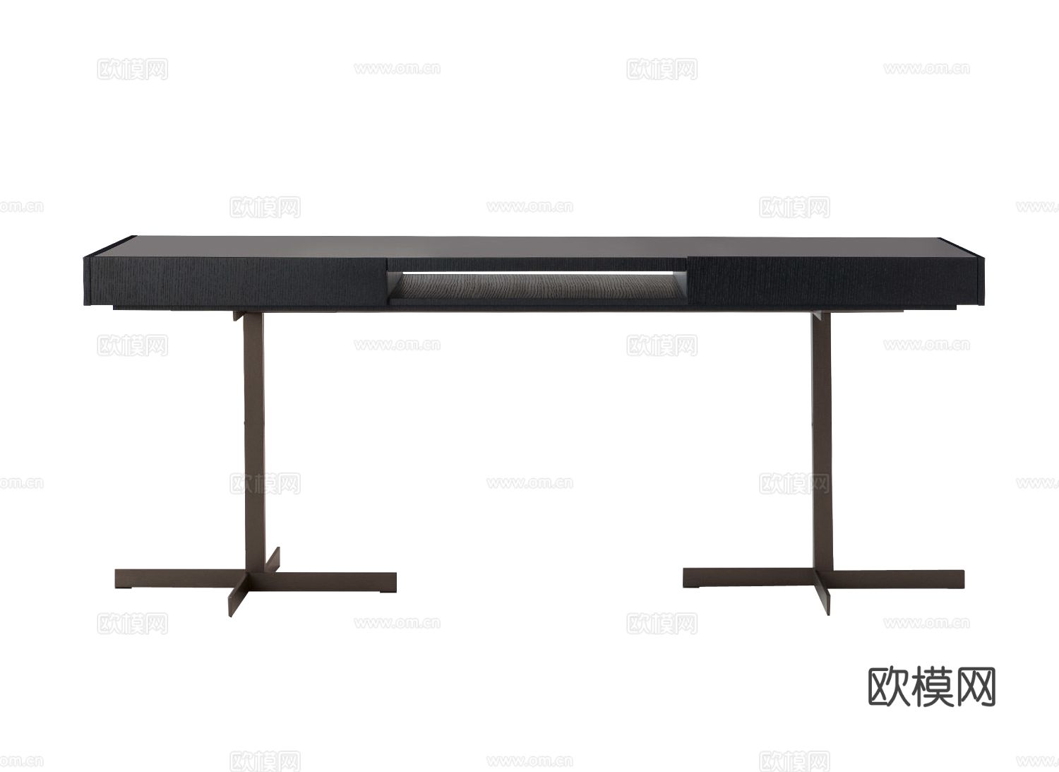 Minotti CLOSE书桌3d模型