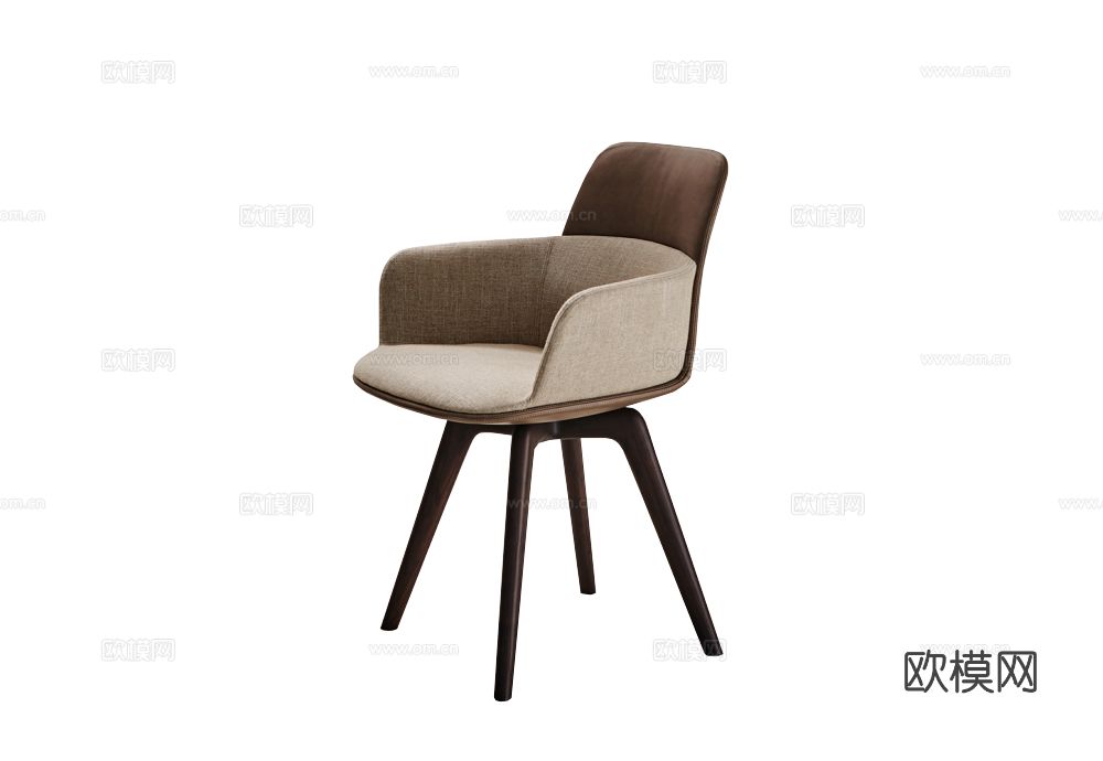 Molteni&C Barbican餐椅3d模型