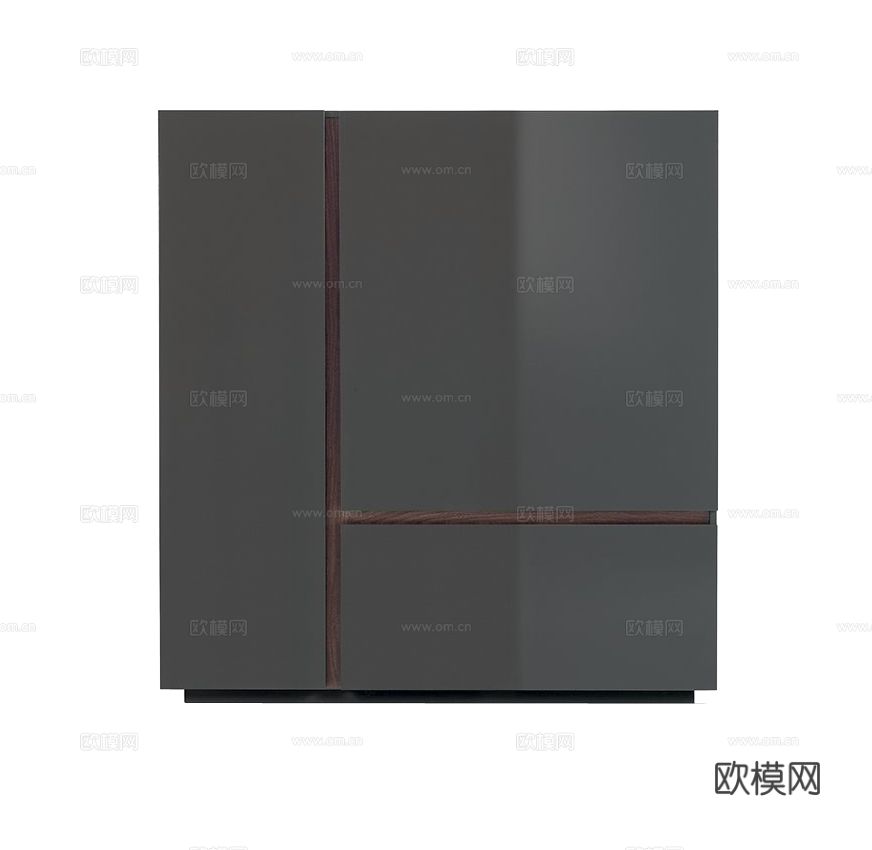 Poliform FREE边柜3d模型