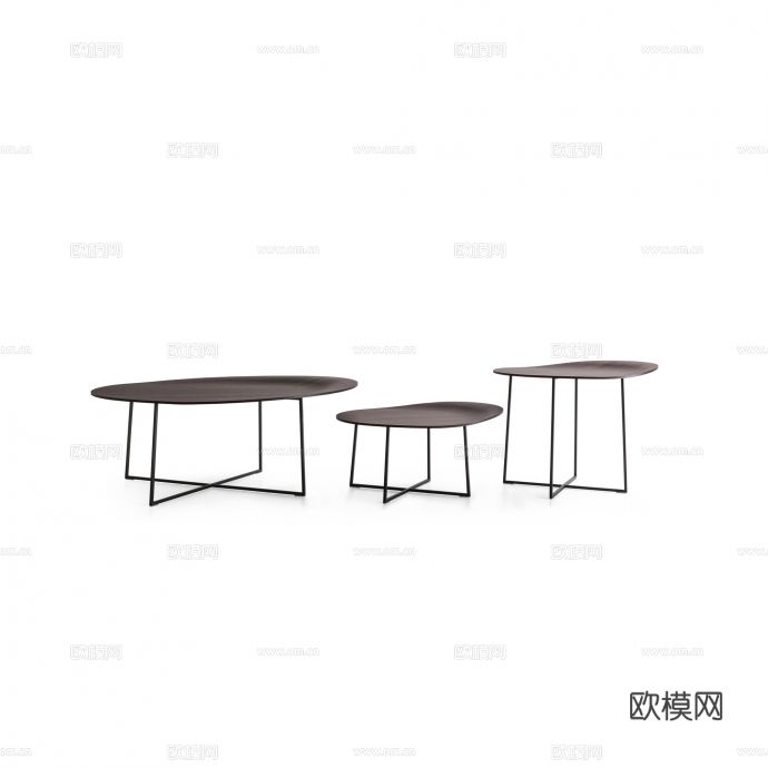 Molteni Louisa茶几3d模型