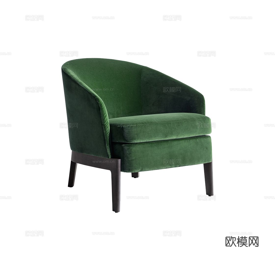 Molteni&C Chelsea扶手椅3d模型