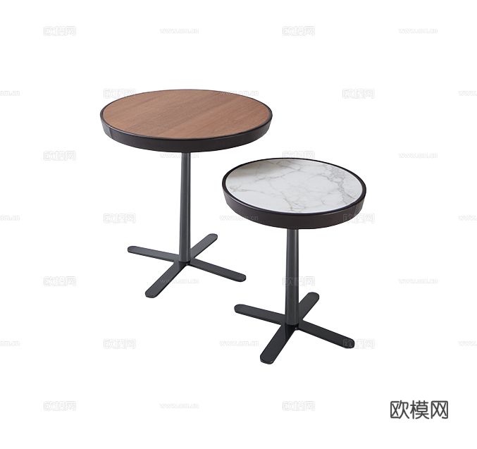 Molteni&C Kew边几3d模型