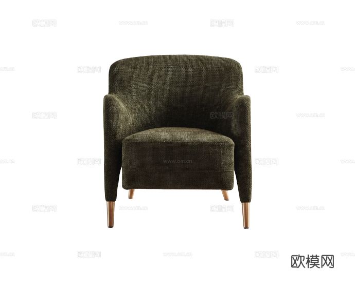 Molteni&C GIO PONTI扶手椅3d模型