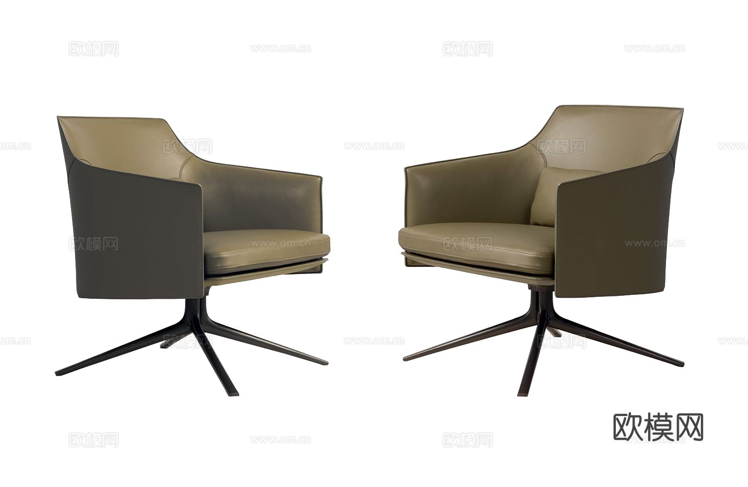 Poliform STANFORD扶手椅3d模型