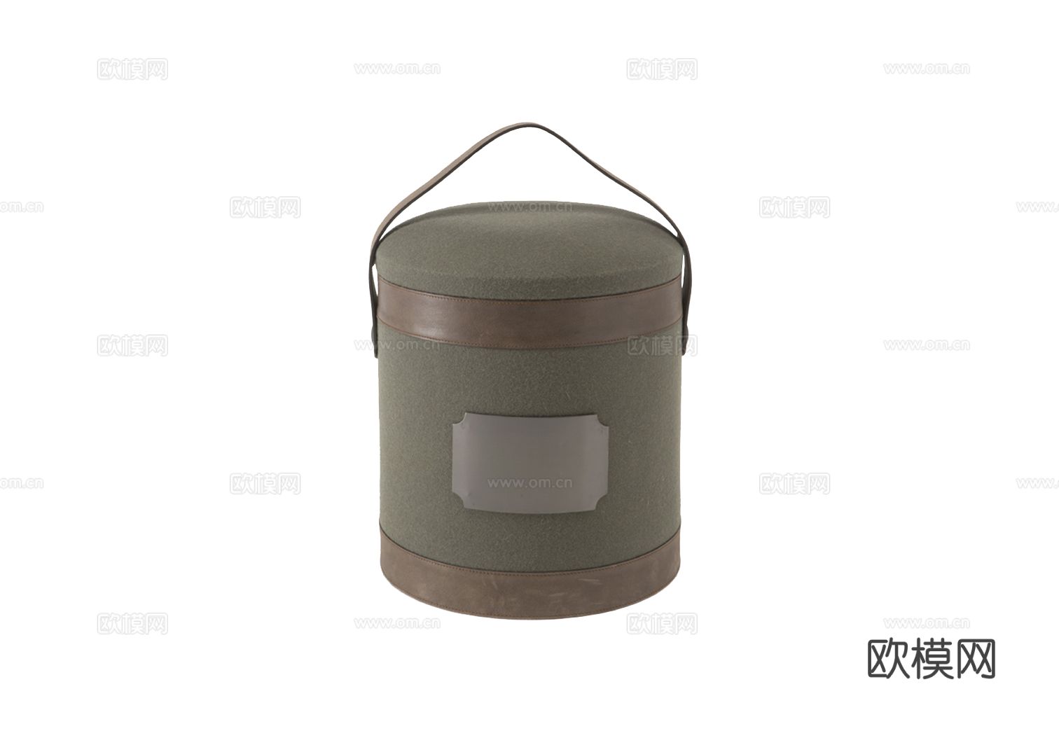 Natuzzi Pif Paf E041踏椅3d模型
