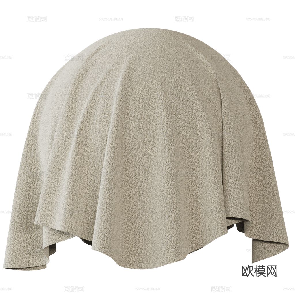 白色羊羔绒CR物理材质（适用2021以上版本）下载