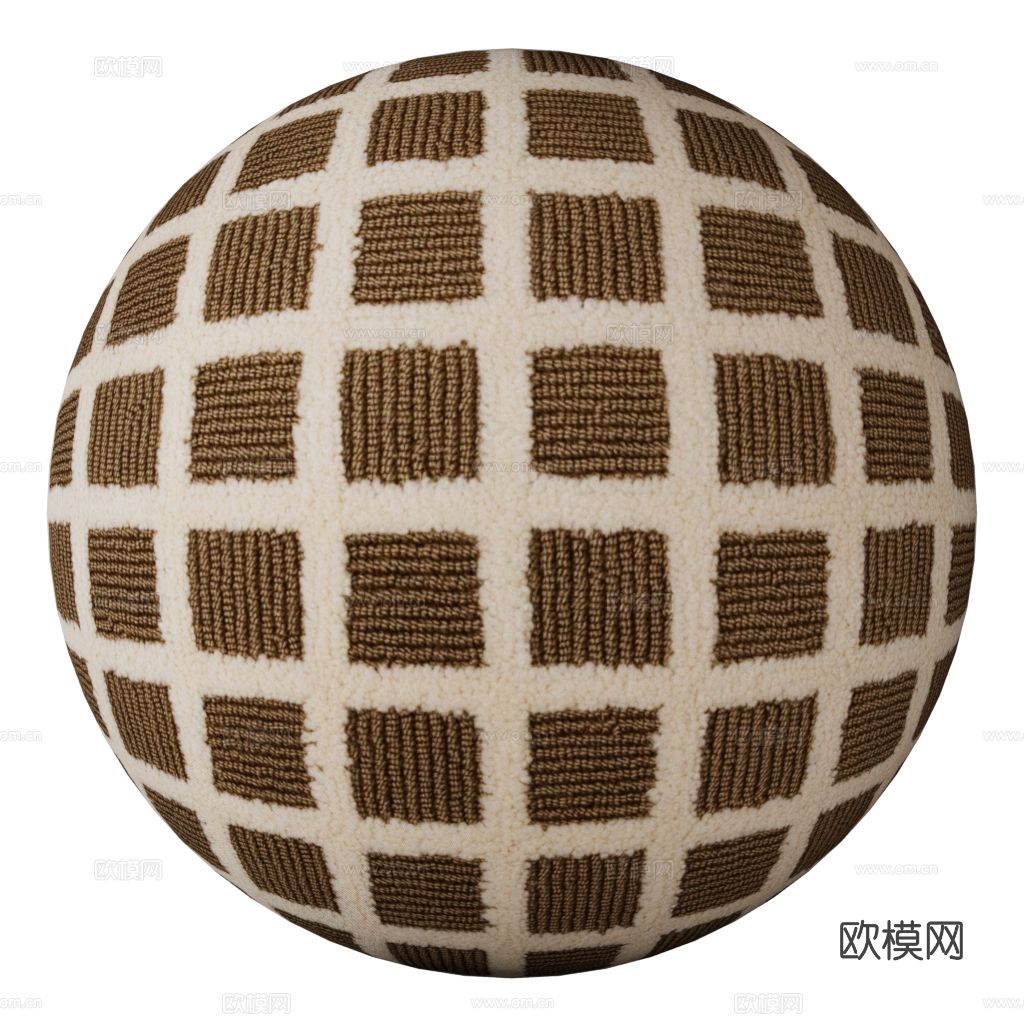 方形格子地毯CR物理材质（2021以上版本）下载