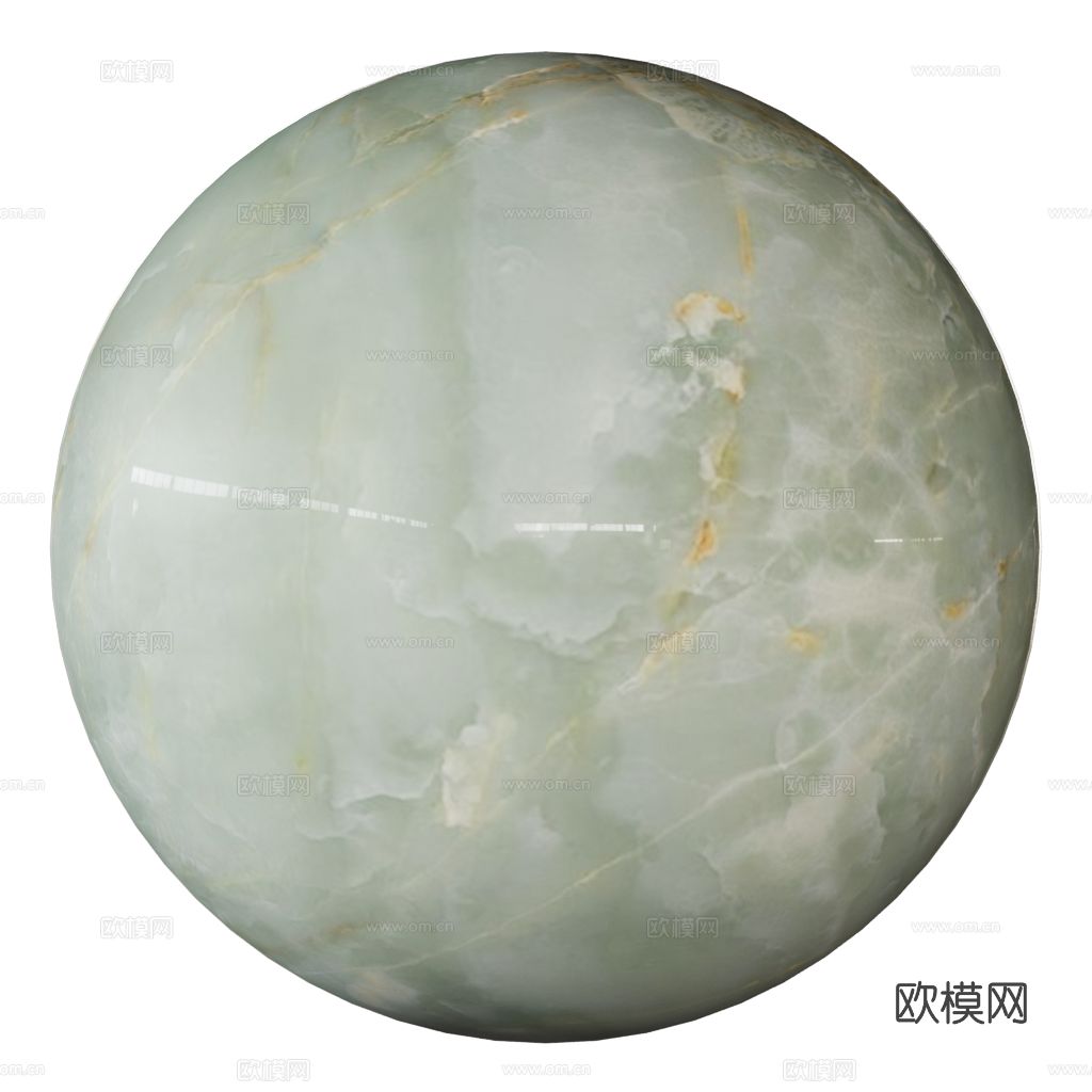 浅绿色玉石2021 CR物理材质下载