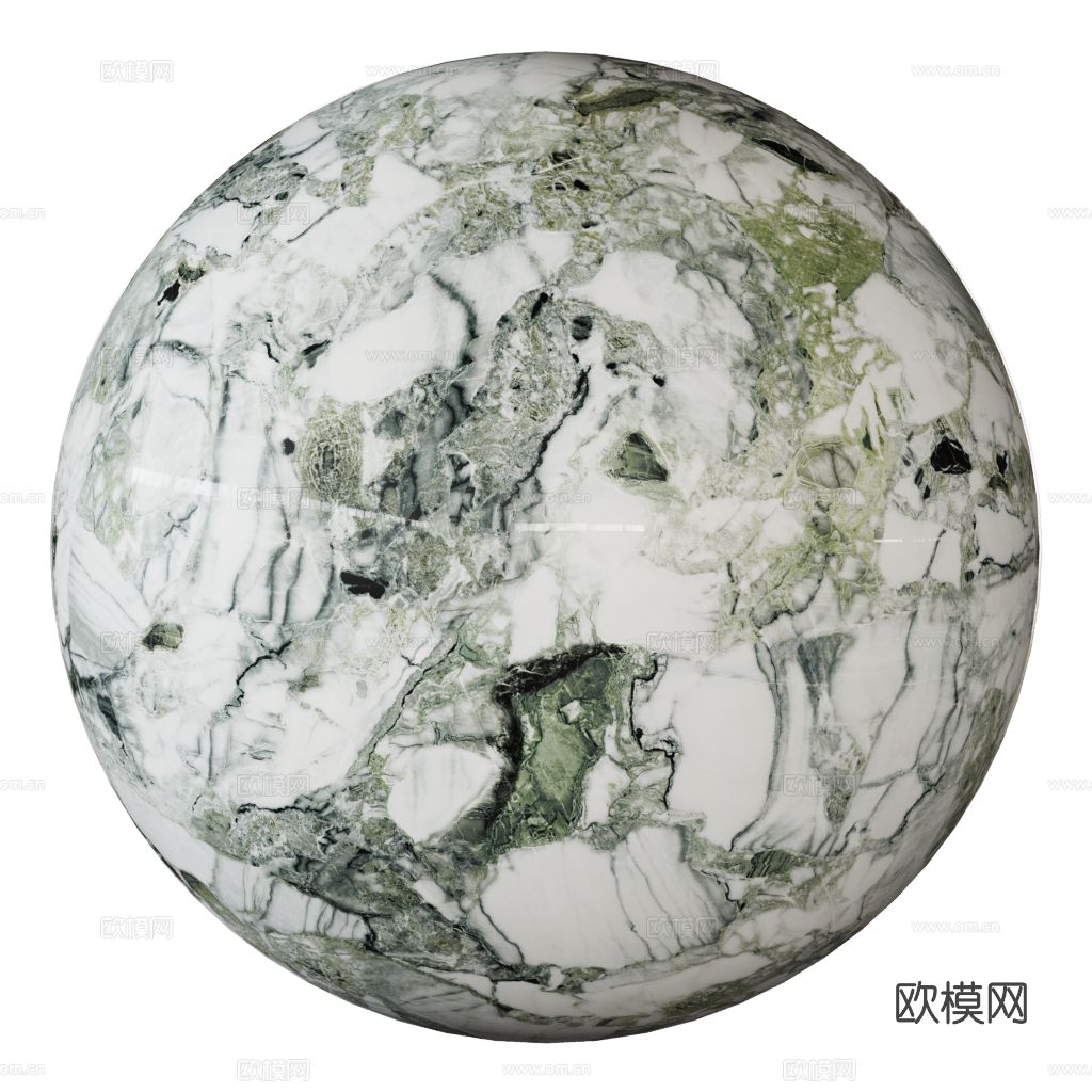 葆格荟冷翡翠大理石2021 CR物理材质下载