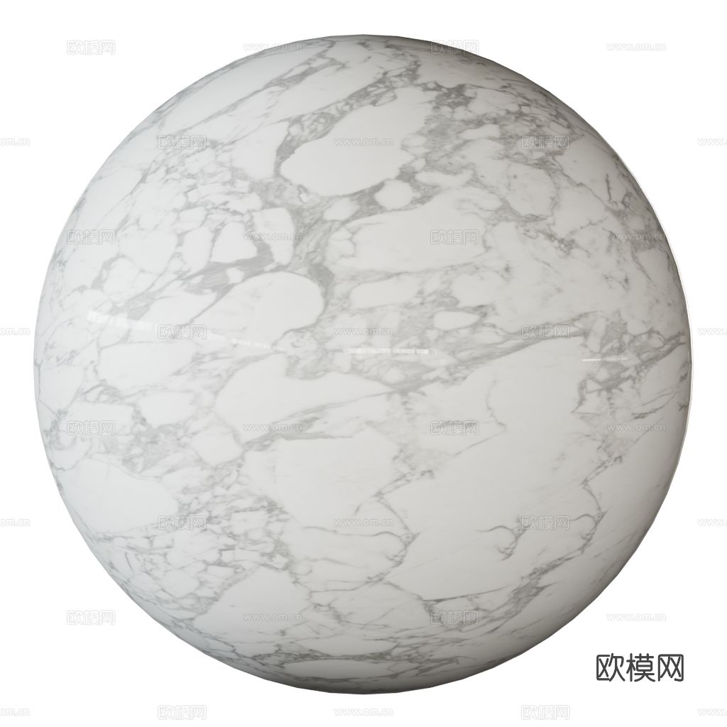 鱼肚白大理石2021 CR物理材质下载