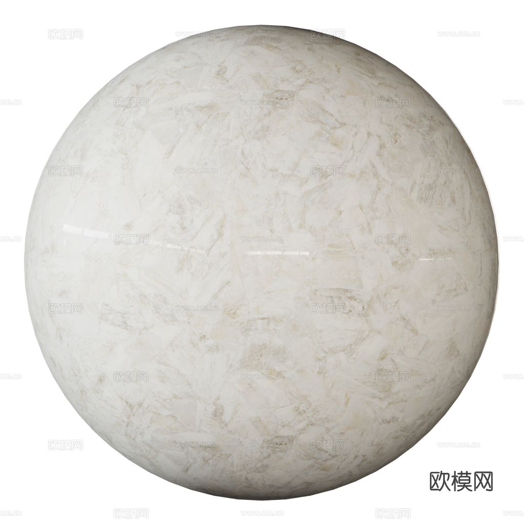 喜马拉雅白奢石2021 CR物理材质下载