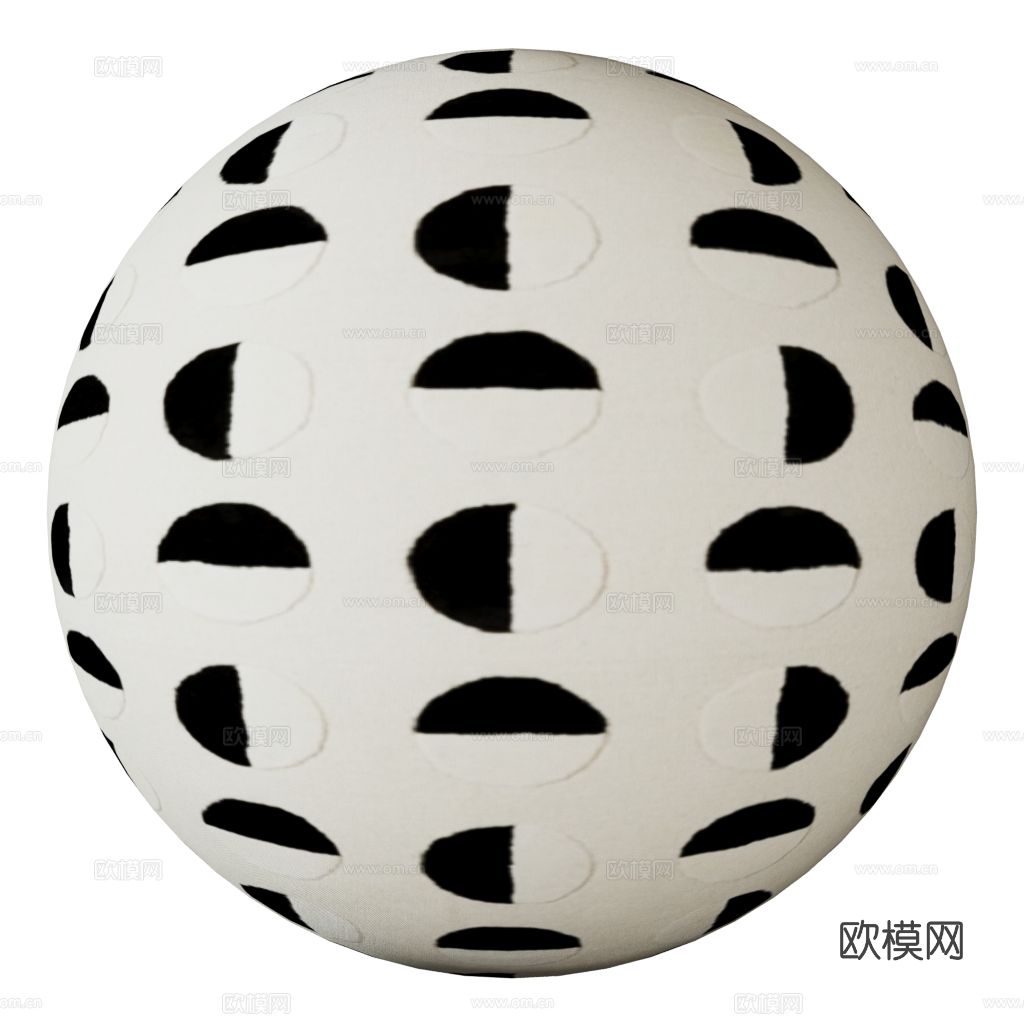 黑白毛绒地毯CR物理材质（2021以上版本）下载