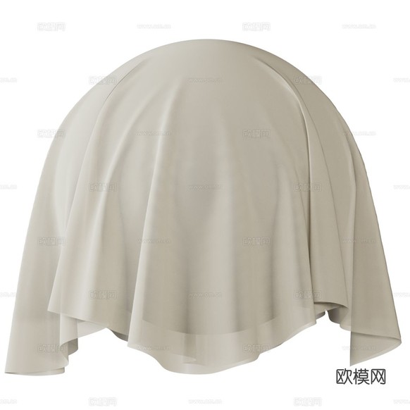 米色紗簾CR物理材質(zhì)(適用2021以上版本)下載