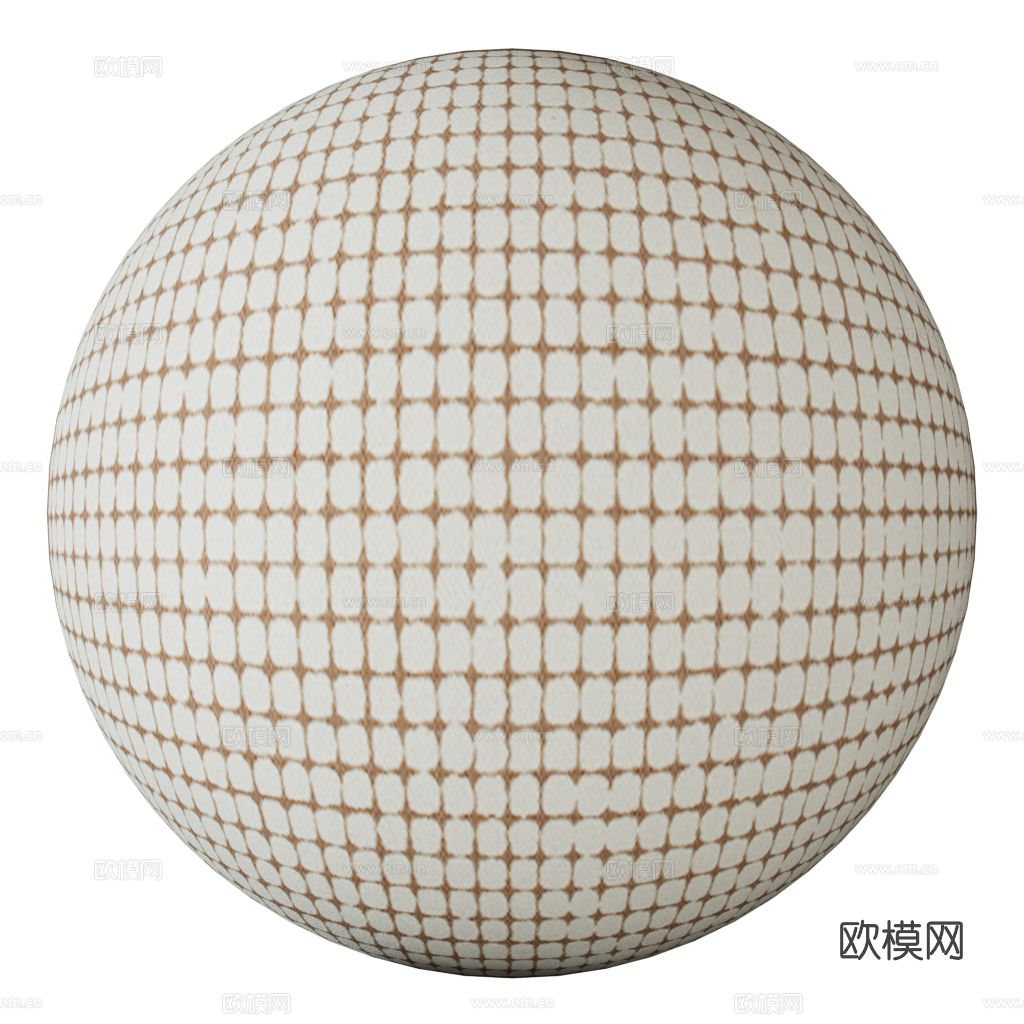 咖色格子地毯2021版CR物理材质下载