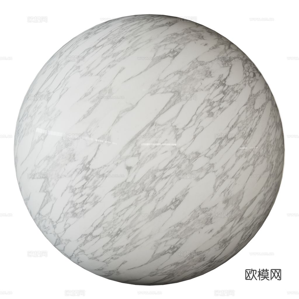 鱼肚白大理石2021 CR物理材质下载