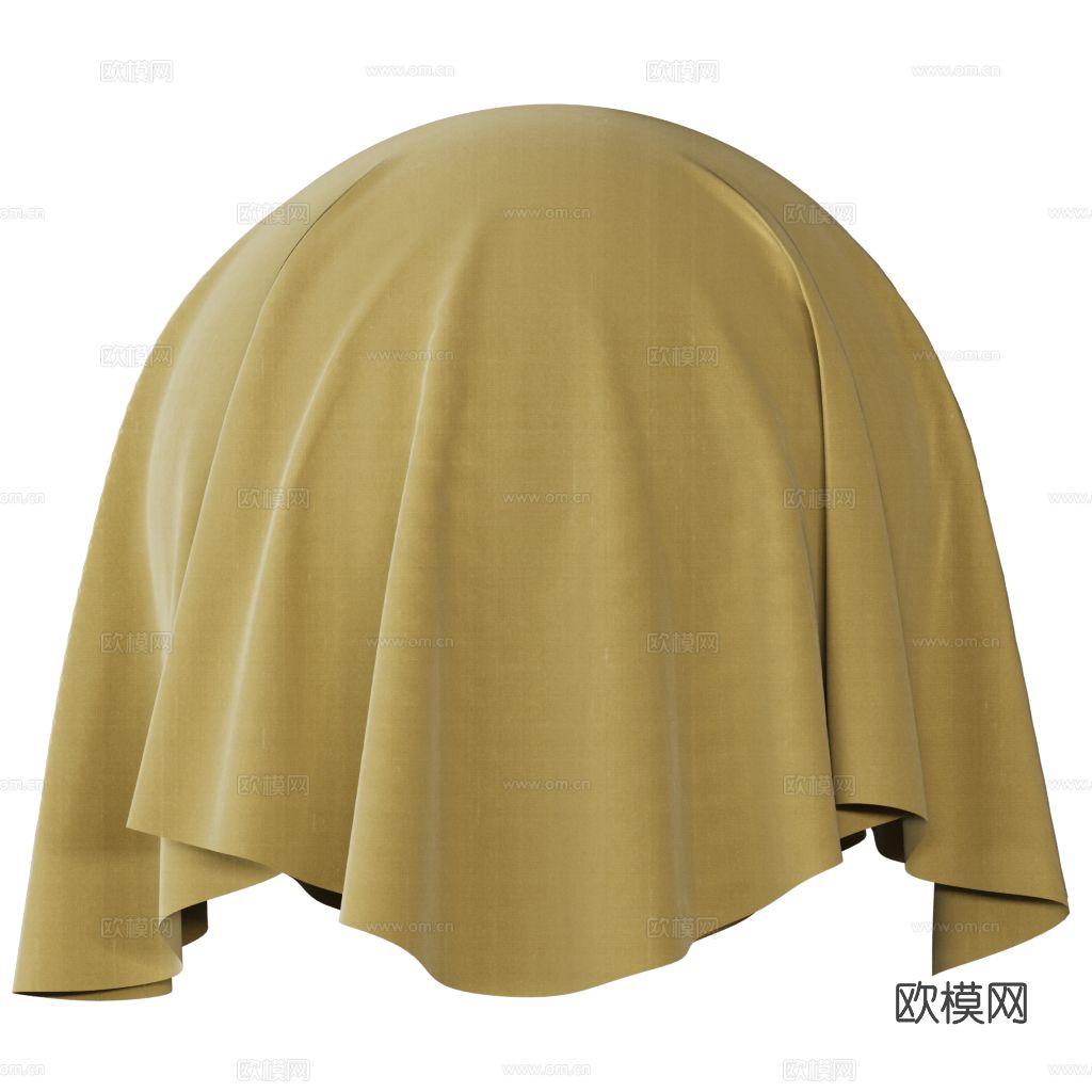 黄色山东丝布料CR物理材质（适用2021以上版本）下载