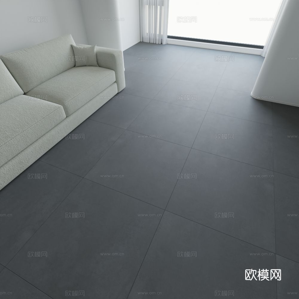 黑色仿古砖2021 CR物理材质下载