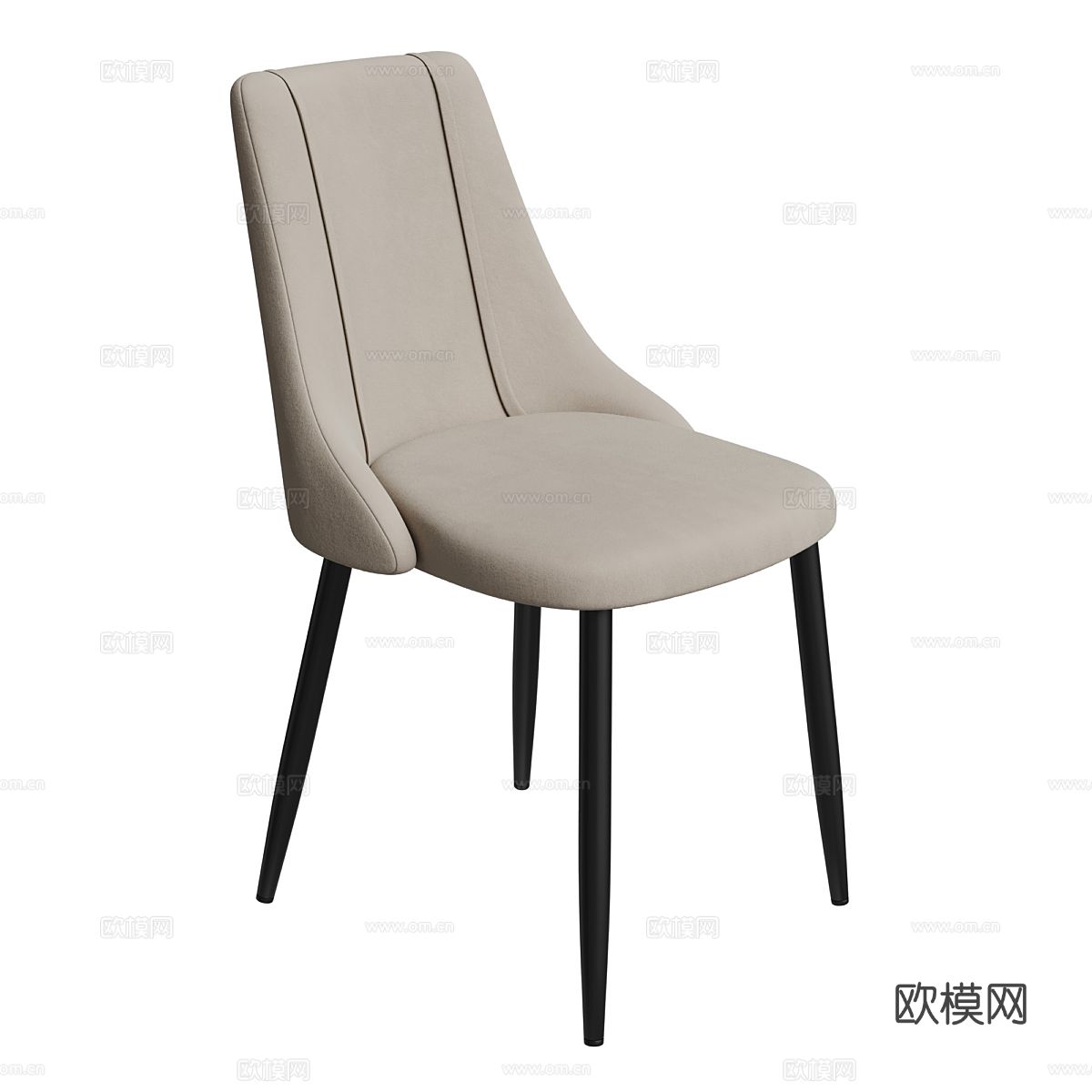现代椅子 单椅 餐椅3d模型