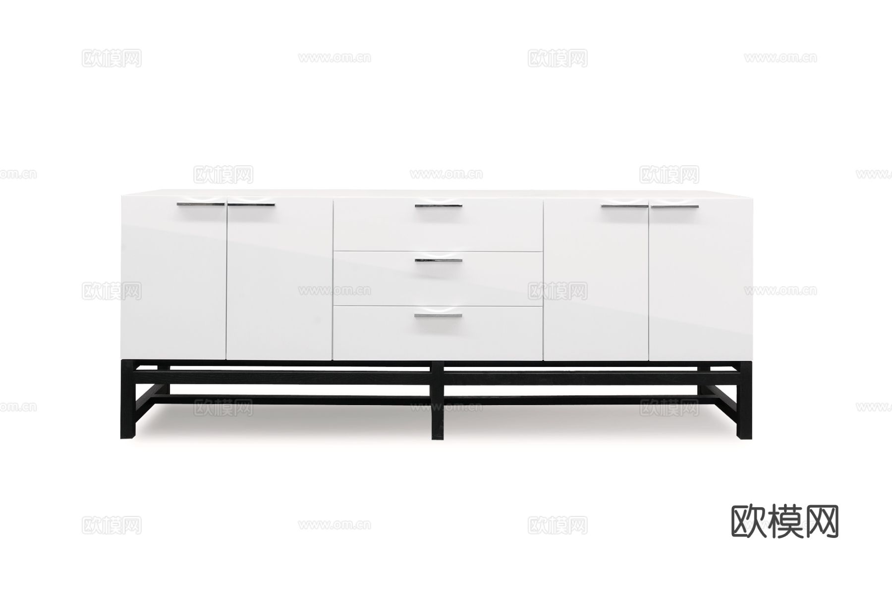 卡翡亚 SB106边柜3d模型