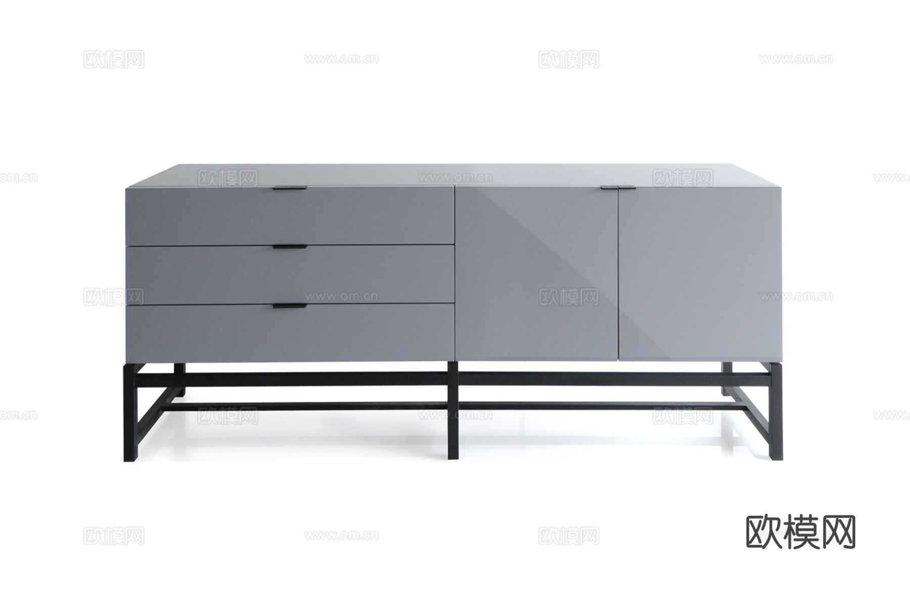 卡翡亚 SB105边柜3d模型