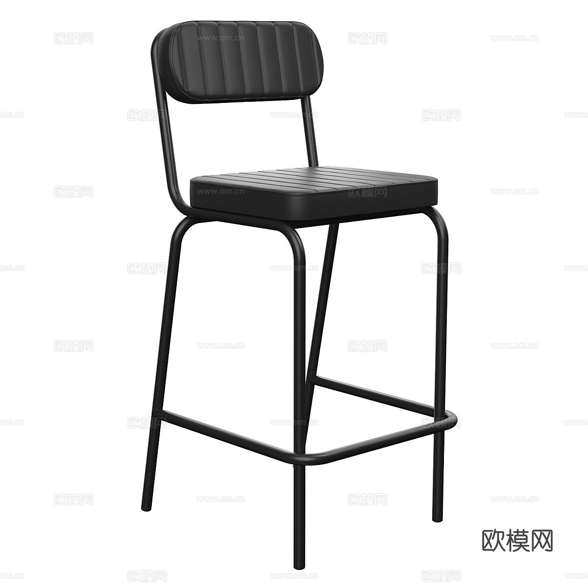 现代简约吧椅 吧凳 简约吧台 酒吧吧凳 凳子3d模型