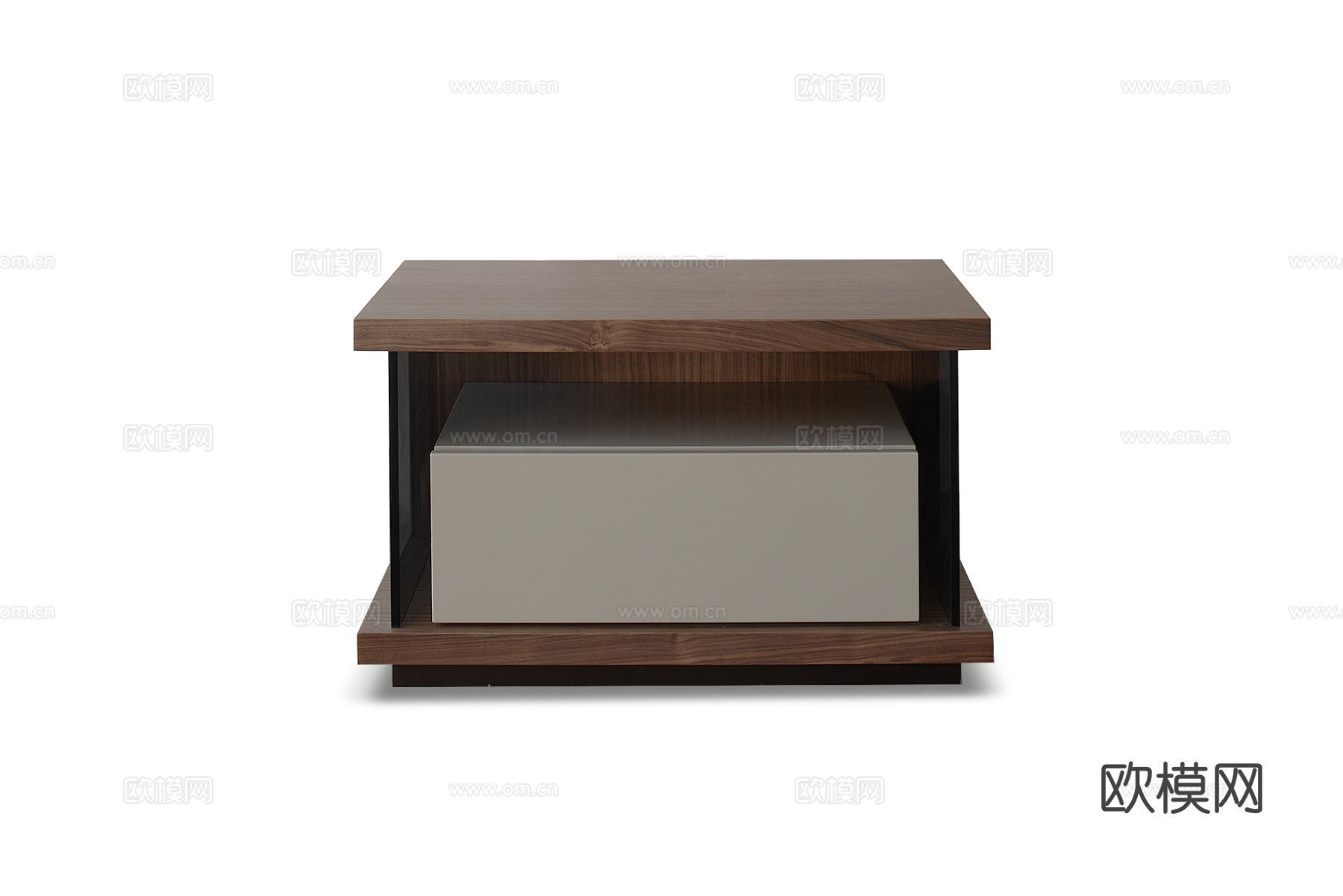 卡翡亚 NU128床头柜3d模型