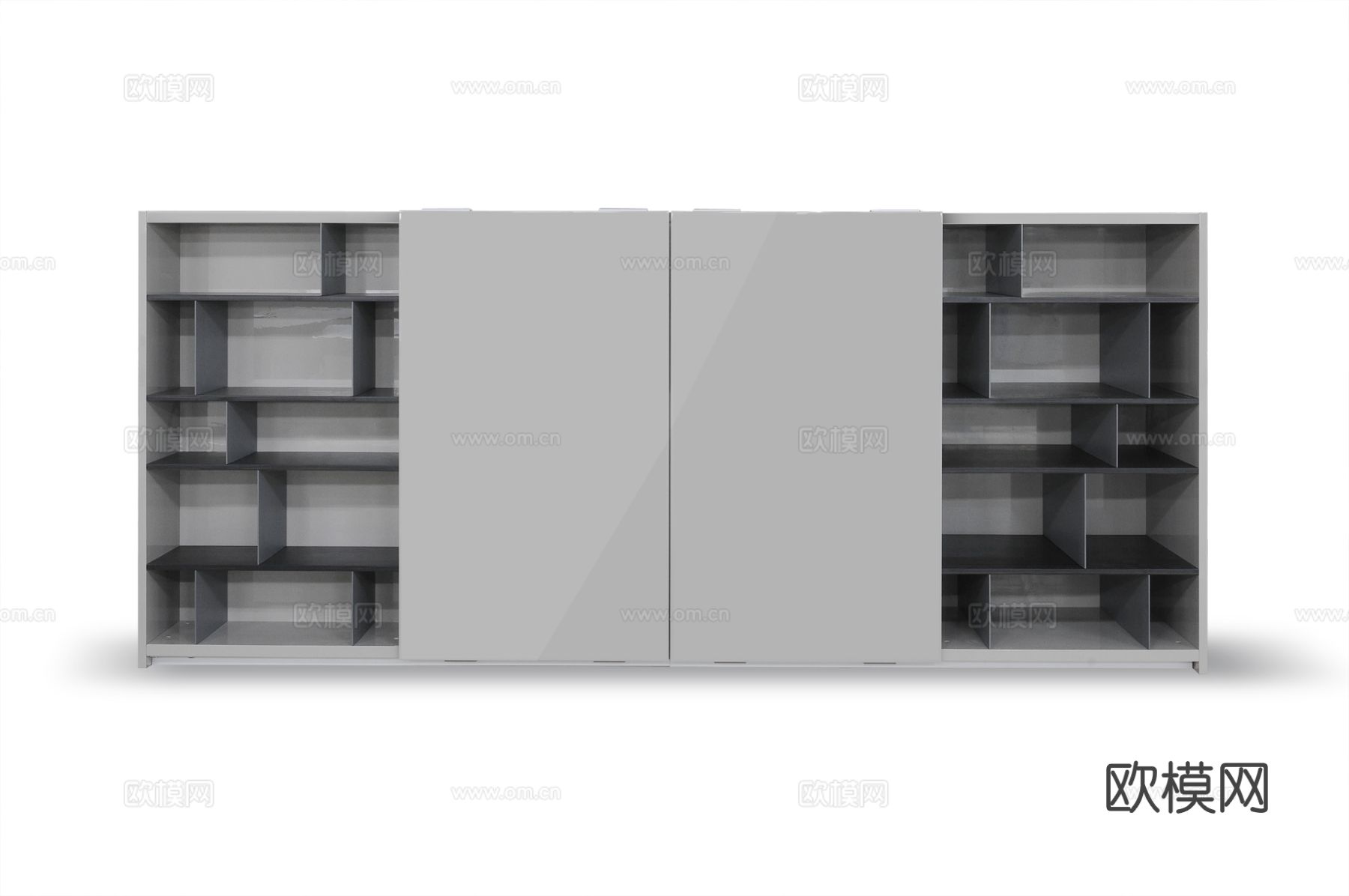 卡翡亚 WS102整墙电视柜3d模型