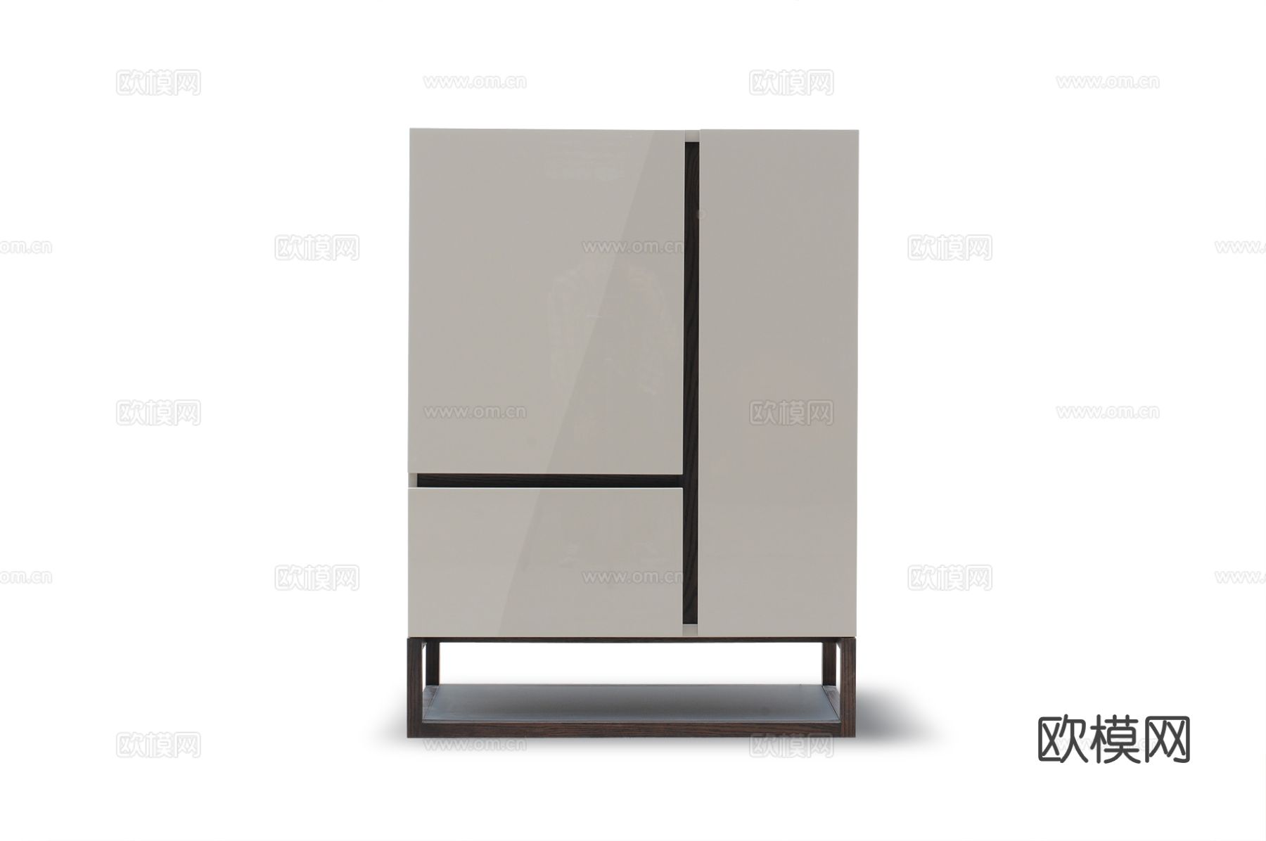 卡翡亚 SU102高柜3d模型