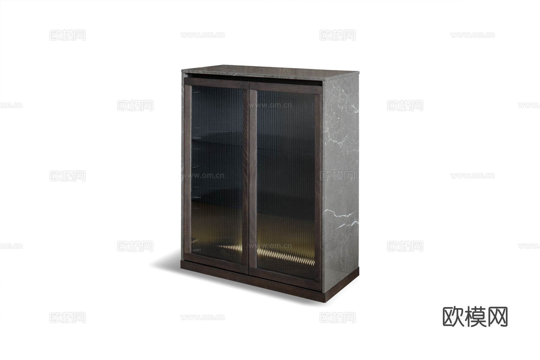 卡翡亚SU132 矮酒柜3d模型