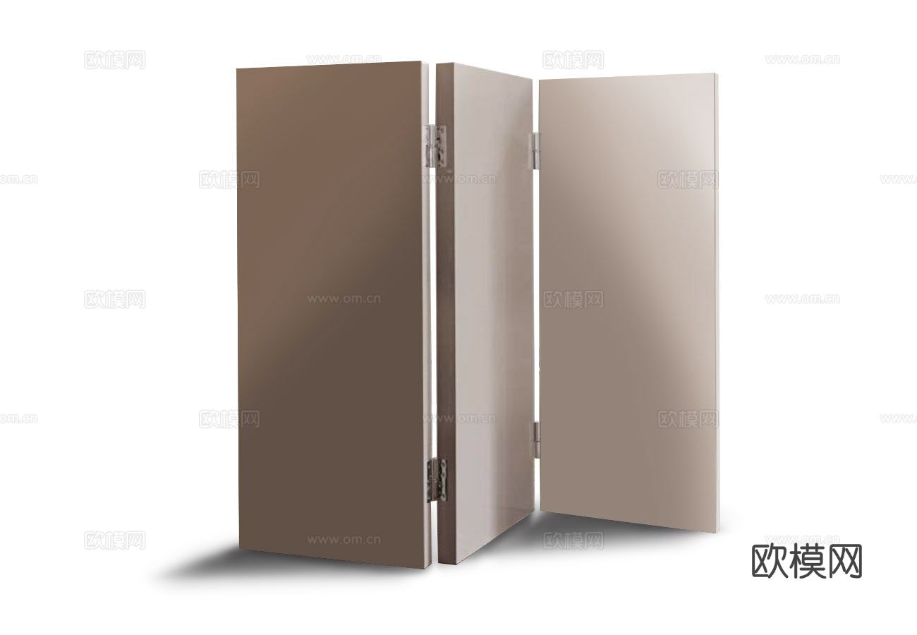 卡翡亚 NM102 折叠屏风3d模型